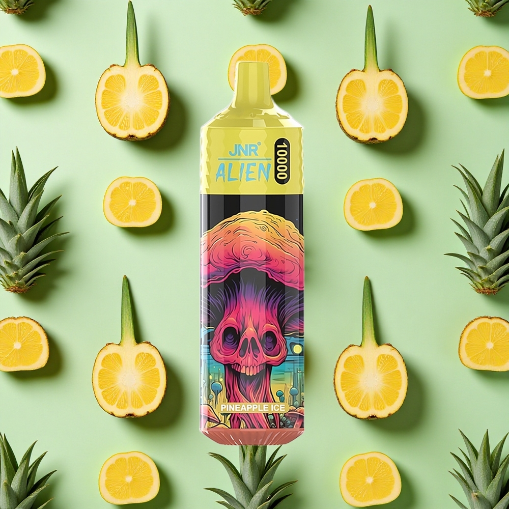 JNR Alien 10000 Puffs 20ml E-líquido Abacaxi Gelo