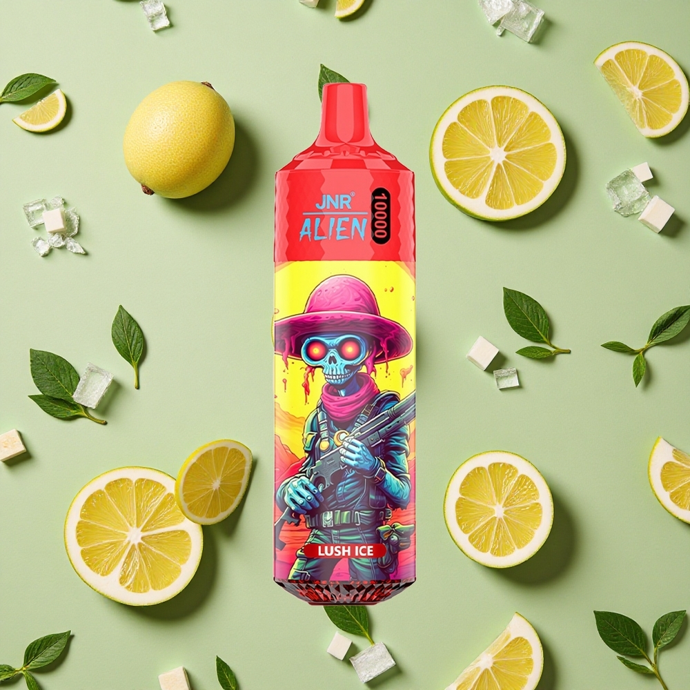 JNR Alien 10000 Puffs 20ml E-líquido Gelo Suculento