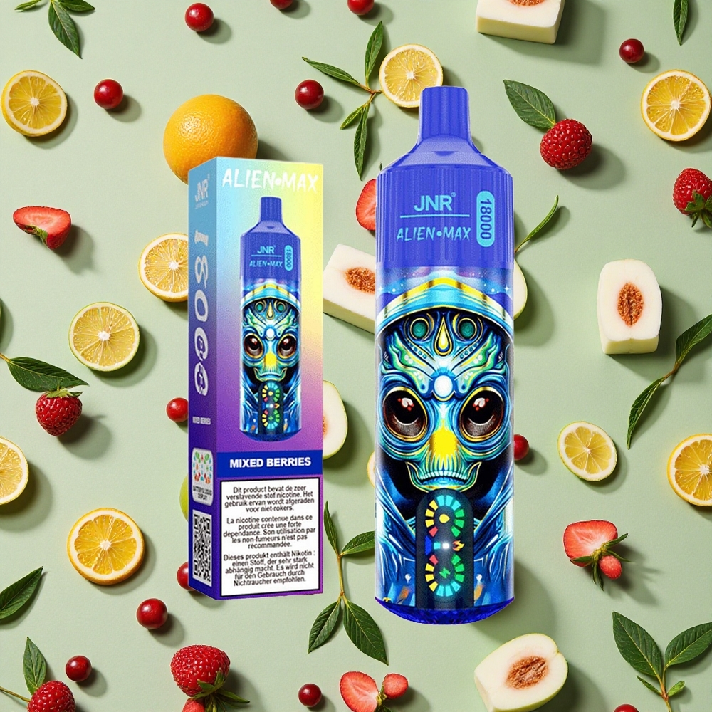 JNR Alien Max 18000 Puffs 28ml E-líquido Frutas Silvestres