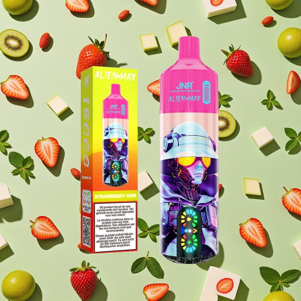 JNR Alien Max 18000 Puffs Morango Kiwi