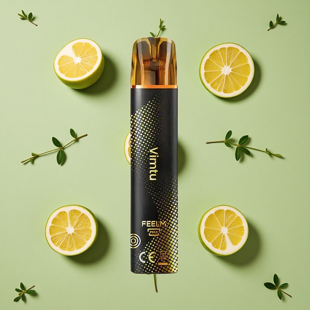 JNR BlackGolden 600+200+550mAh Vape Descartável Vimtu