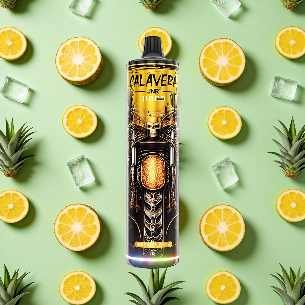 JNR Calavera 11000 Puffs 21ml E-líquido Abacaxi Gelo