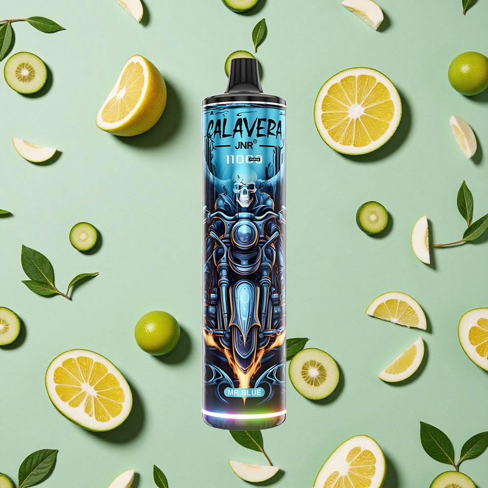 JNR Calavera 11000 Puffs 21ml E-líquido Azul Sr