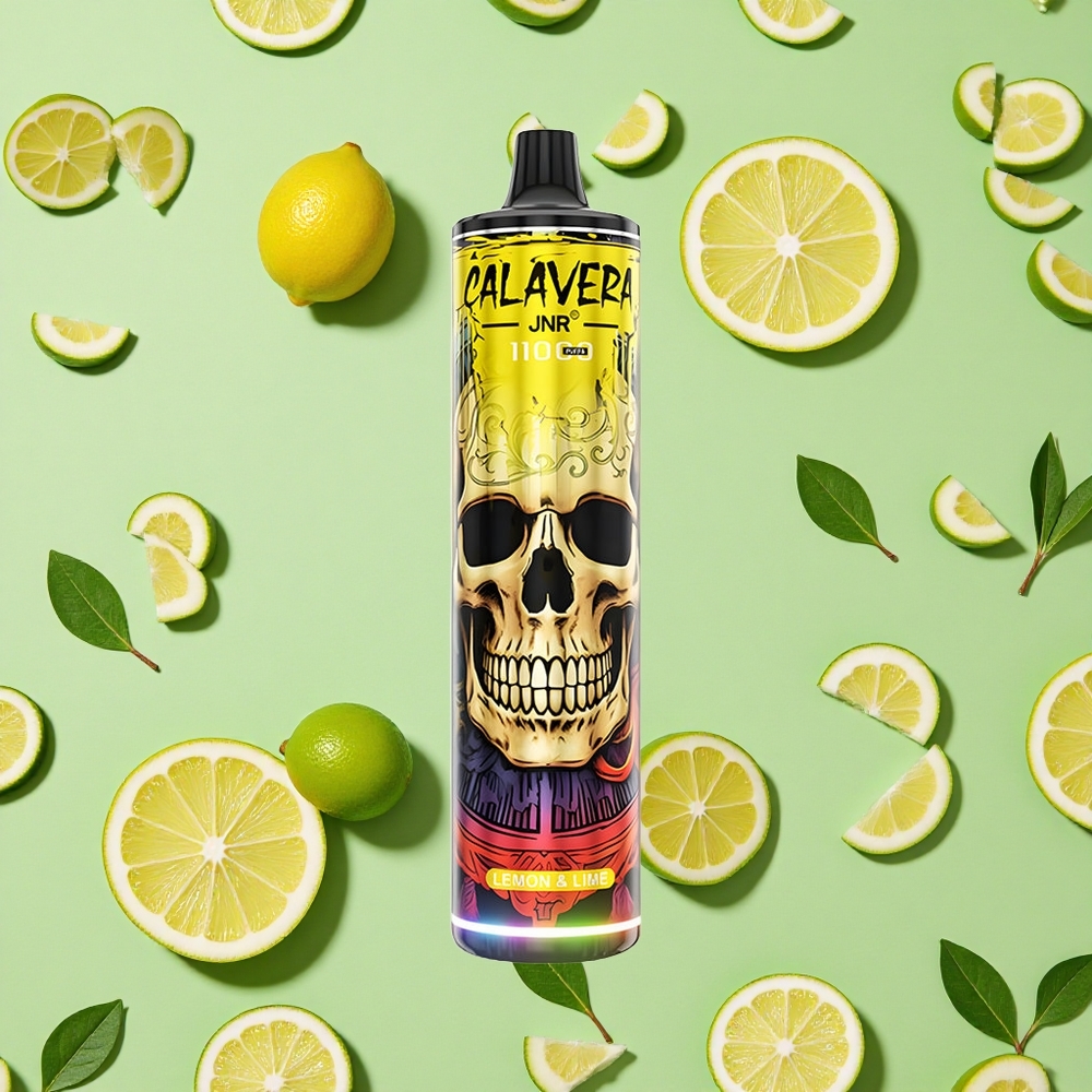 JNR Calavera 11000 Puffs 21ml E-líquido Limão  Lima