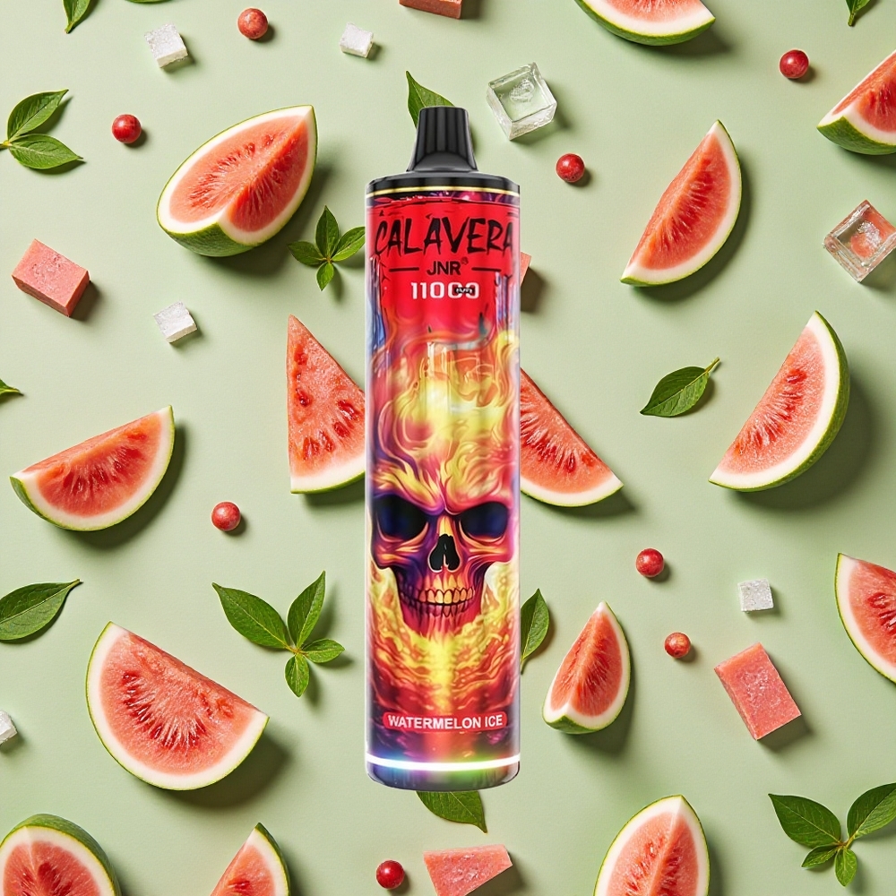 JNR Calavera 11000 Puffs 21ml E-líquido Melancia Gelo