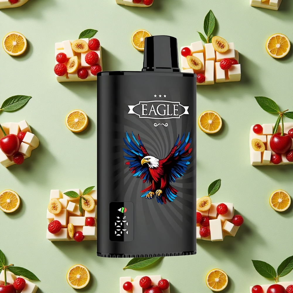JNR EAGLE Smart 23000 Puffs 750mAh Bateria 25ml E-líquido Líquido Vape descartável Cereja-Cola