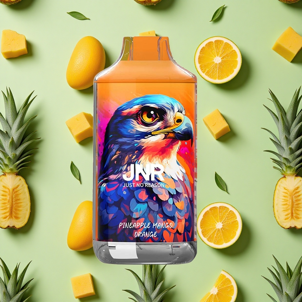 JNR Falcon 16000 Puffs Abacaxi Manga Laranja