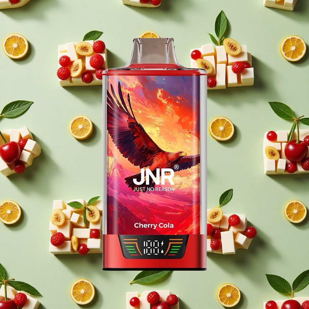 JNR Falcon Pro 28000 Bocal Duplo Cereja Cola