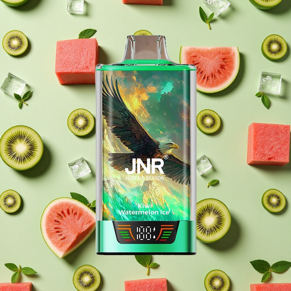 JNR Falcon Pro 28000 Puffs 30ml E-líquido Kiwi Melancia Gelo
