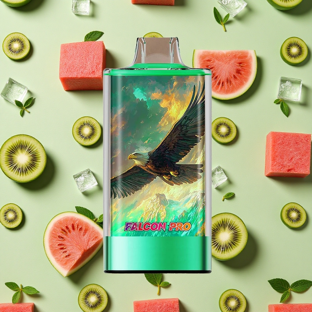 JNR Falcon Pro 28000 Puffs 30ml E-líquido Kiwi Melancia Gelo