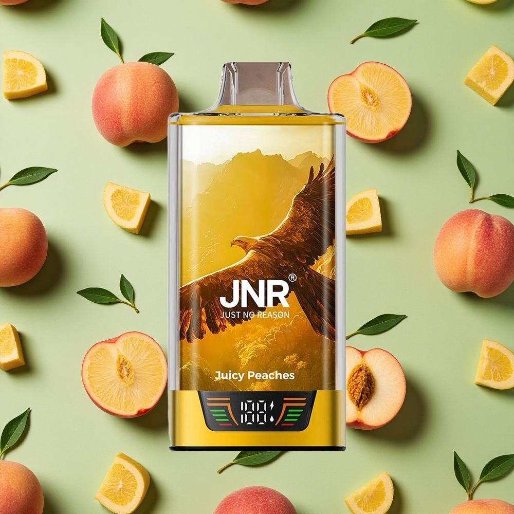 JNR Falcon Pro 28000 Puffs 30ml E-líquido Pêssegos Suculentos