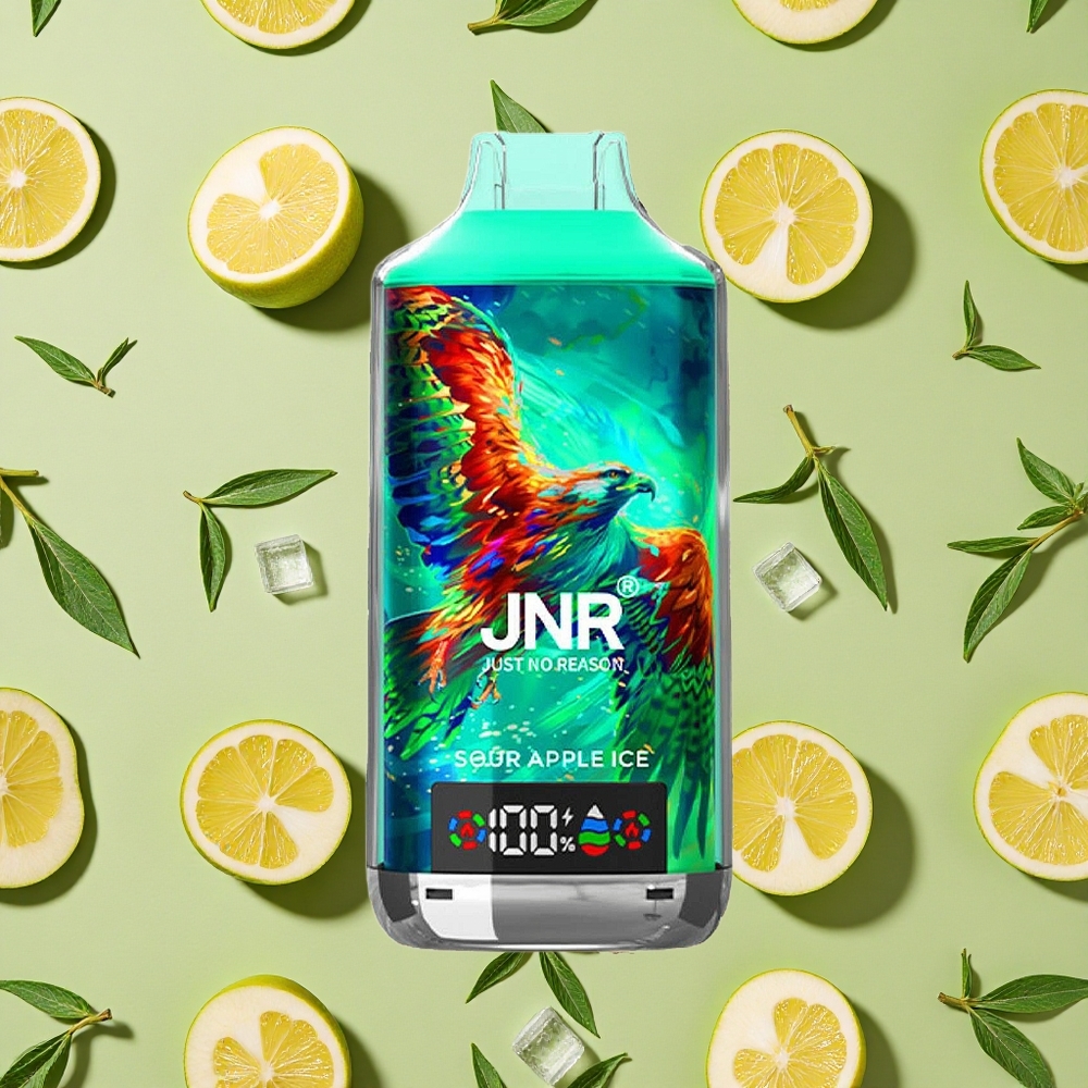 JNR Falcon X 18000 Puffs 24ml E-líquido Maçã Azeda Gelo