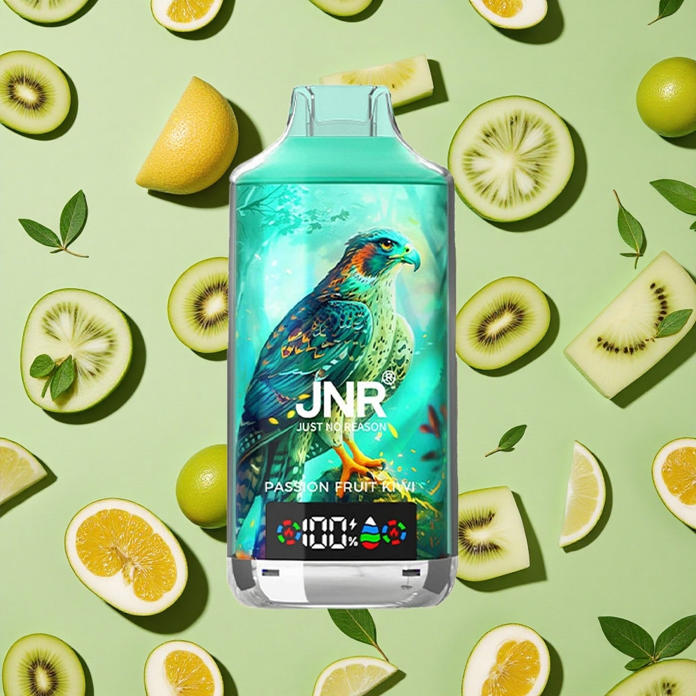 JNR Falcon X 18000 Puffs Maracujá Kiwi 750mAh 24ml E-líquido