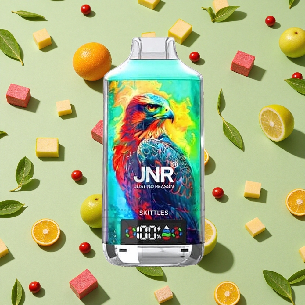 JNR Falcão X 18000 Puffs e 24ml E-líquido de E-líquido Skittles