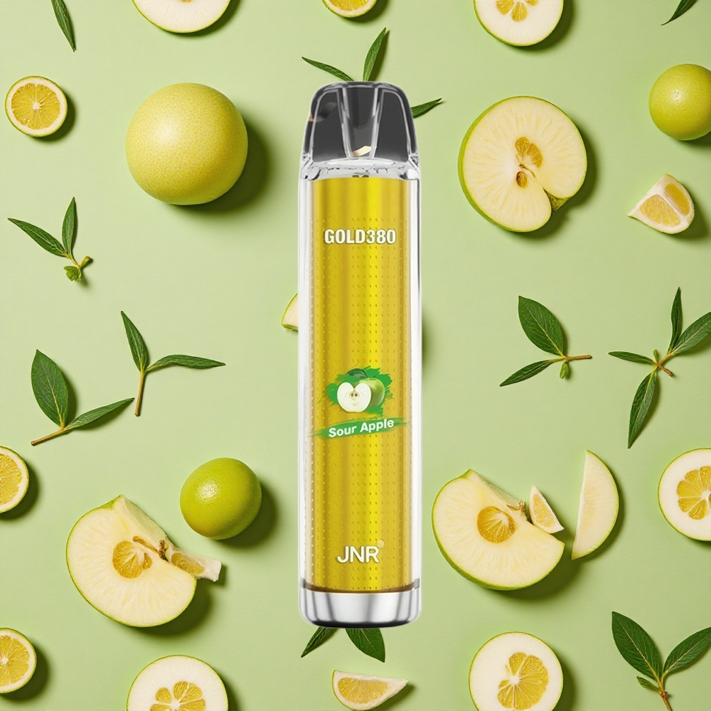 JNR Glod380 6000 Puffs 1500mAh Maçã Azeda Vape descartável