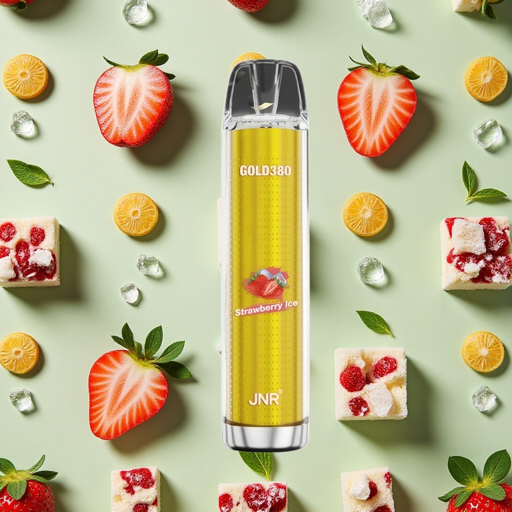 JNR Glod380 6000 Puffs Morango Gelo