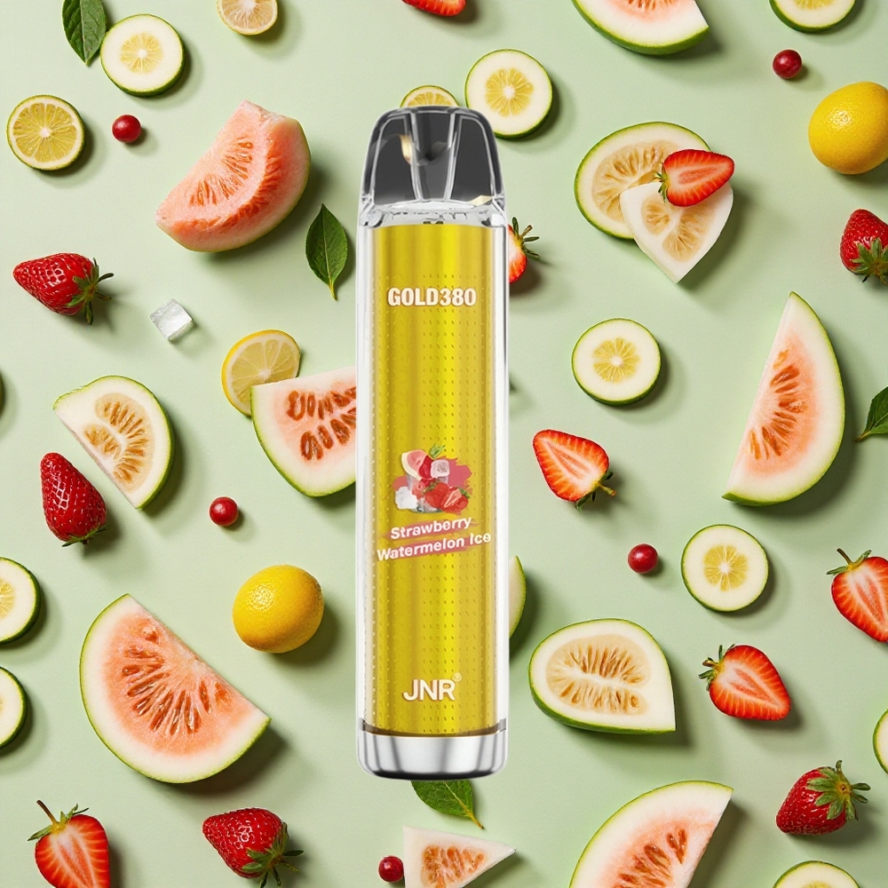 JNR Glod380 6000 Puffs Morango Melancia Gelo