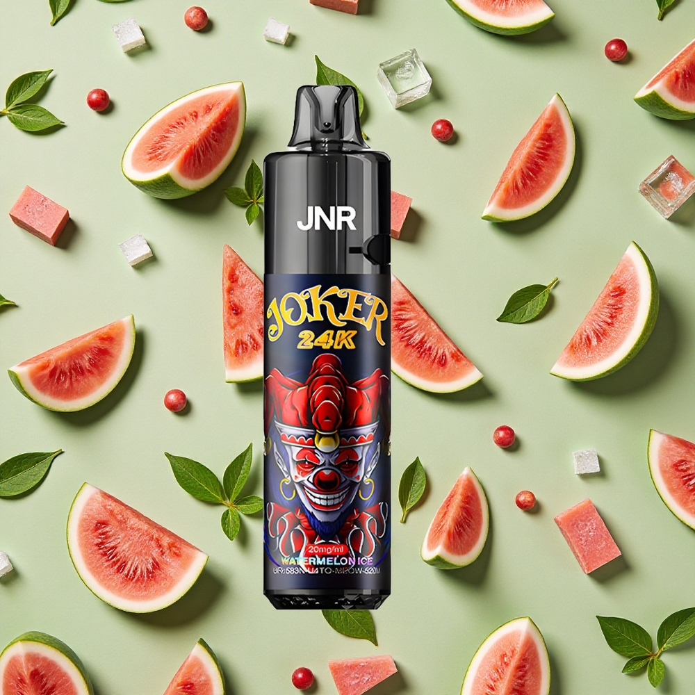 JNR Joker 24000 Puffs 2+10ml E-líquido Pod Melancia Gelo Vape descartável