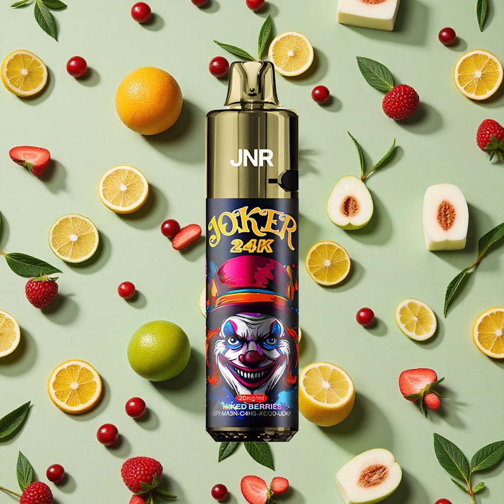 JNR Joker 24000 Puffs Frutas Vermelhas Vape descartável