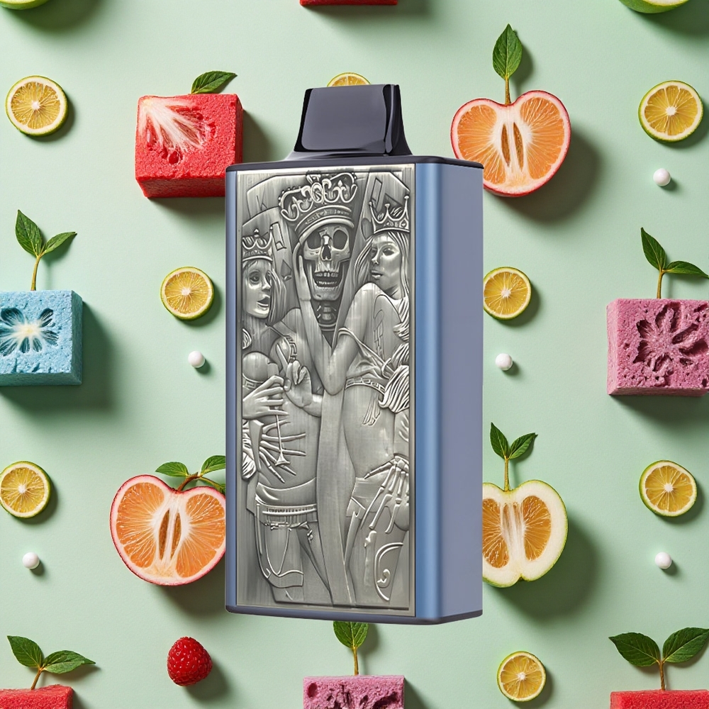 JNR Mega Box 25000 Puffs 30ml E-líquido Azul Framboesa Cereja