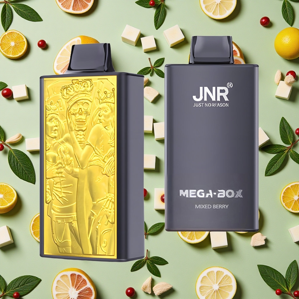 JNR Mega Box 25000 Puffs 30ml E-líquido Bagas Misturadas