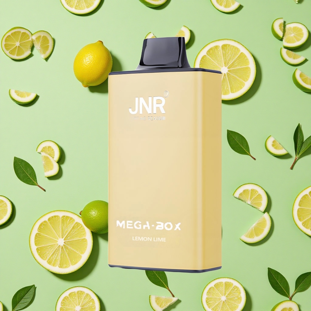 JNR Mega Box 25000 Puffs 30ml E-líquido Limão  Lima