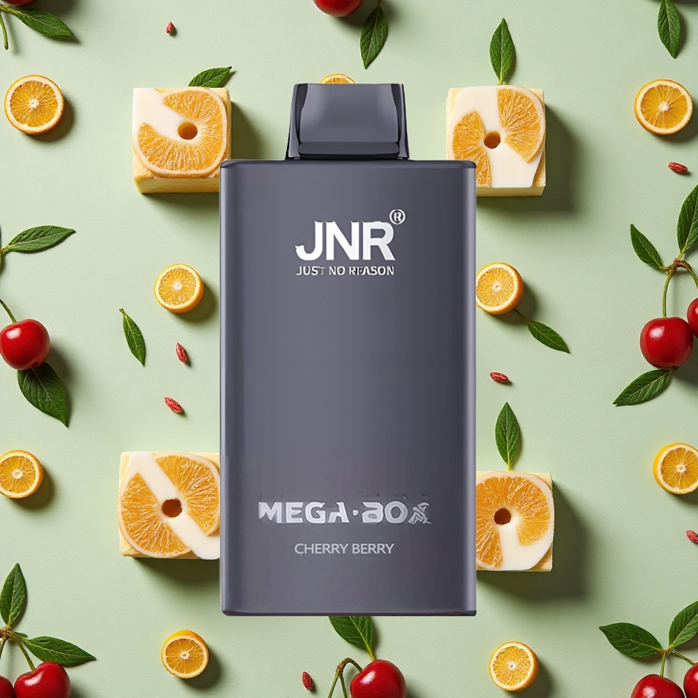 JNR Mega Box 25000 Puffs Cereja Amora 30ml E-líquido 850mAh