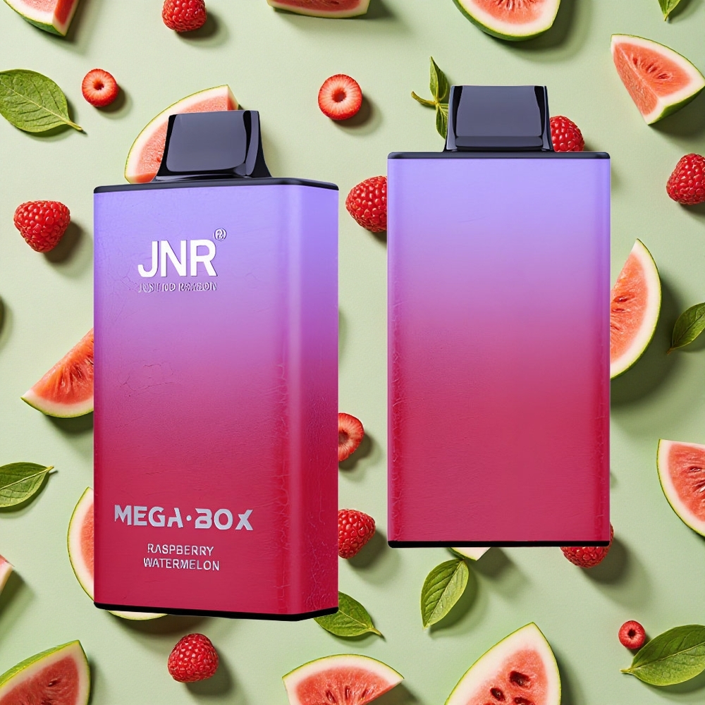 JNR Mega Box 25000 Puffs Framboesa Melancia 30ml E-líquido 850mAh
