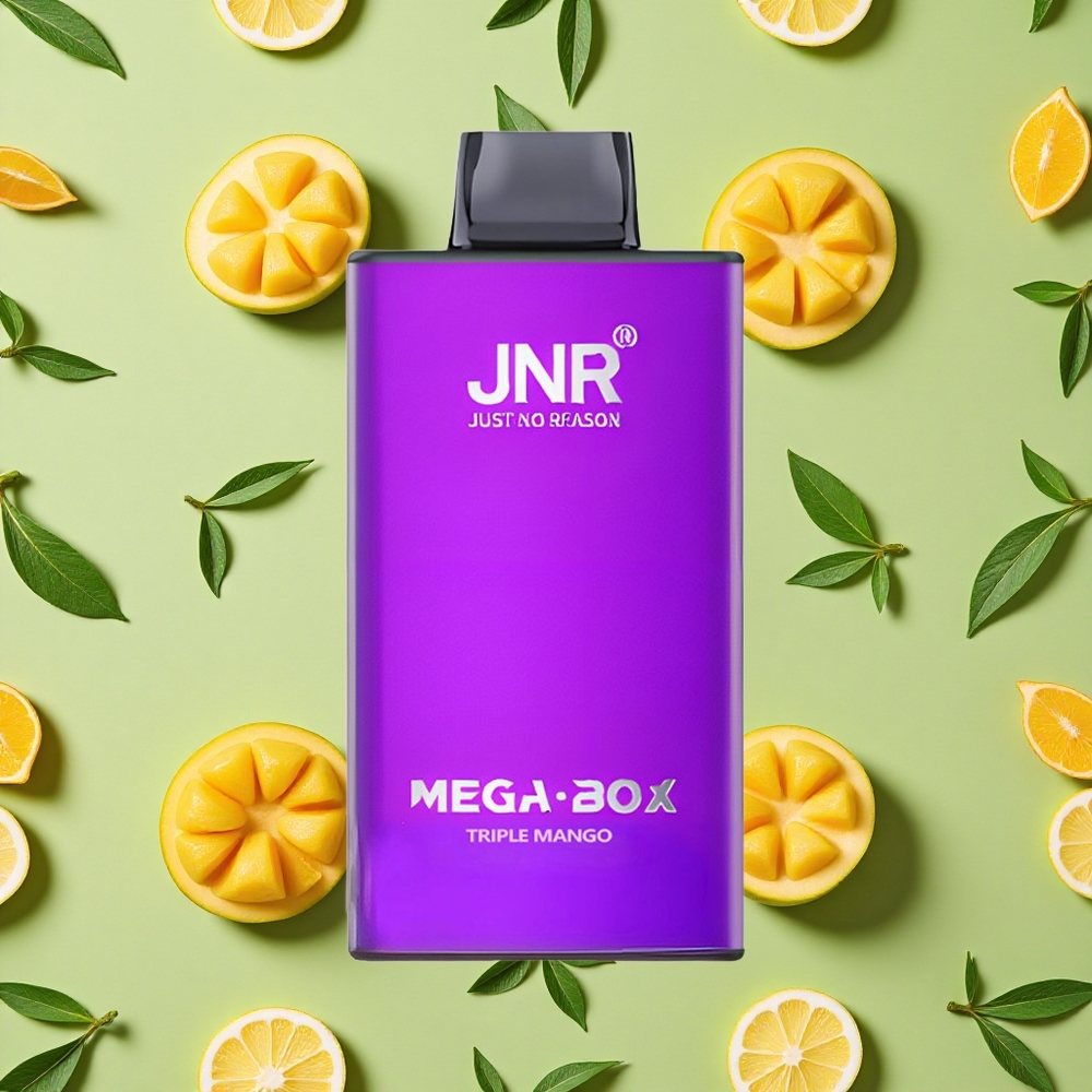 JNR Mega Box 25000 Puffs Triple Manga com 30ml E-líquido e Bateria 850mAh