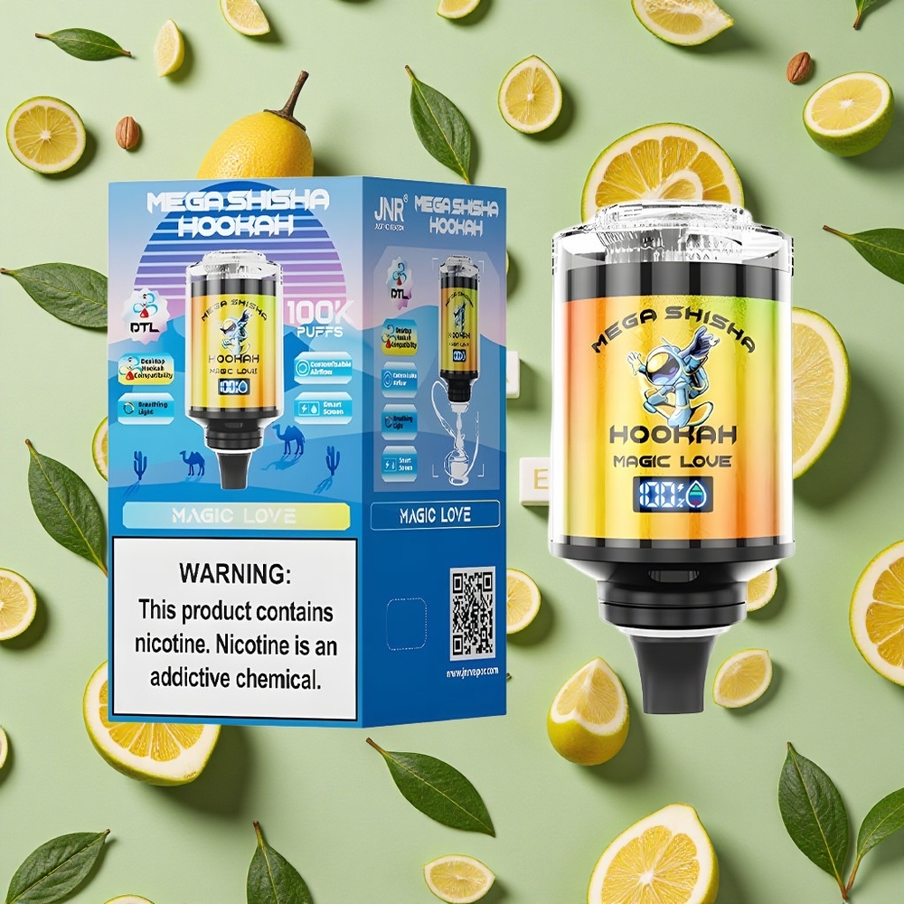JNR Mega Shisha 100K 60ml E-líquido 2200mAh Amor Mágico