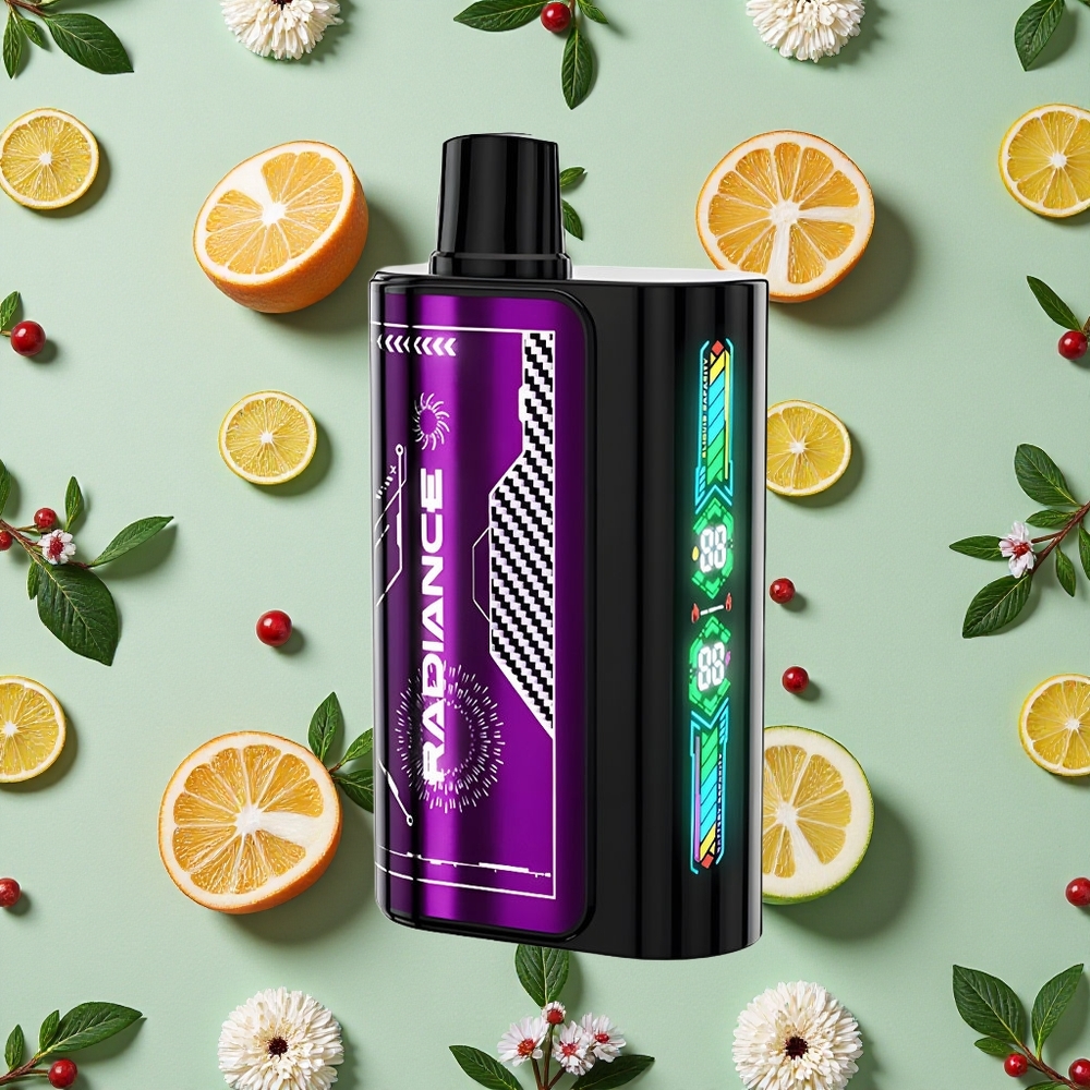 JNR Radiance 31000 Bateria 950 mAh Mirtilo Cereja Vape descartável