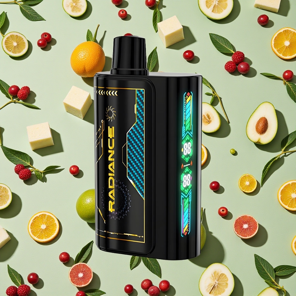 JNR Radiance 31000 Puffs 28ml E-líquido Frutas Vermelhas