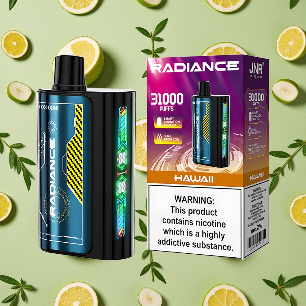 JNR Radiance 31000 Puffs 28ml E-líquido HAWAII