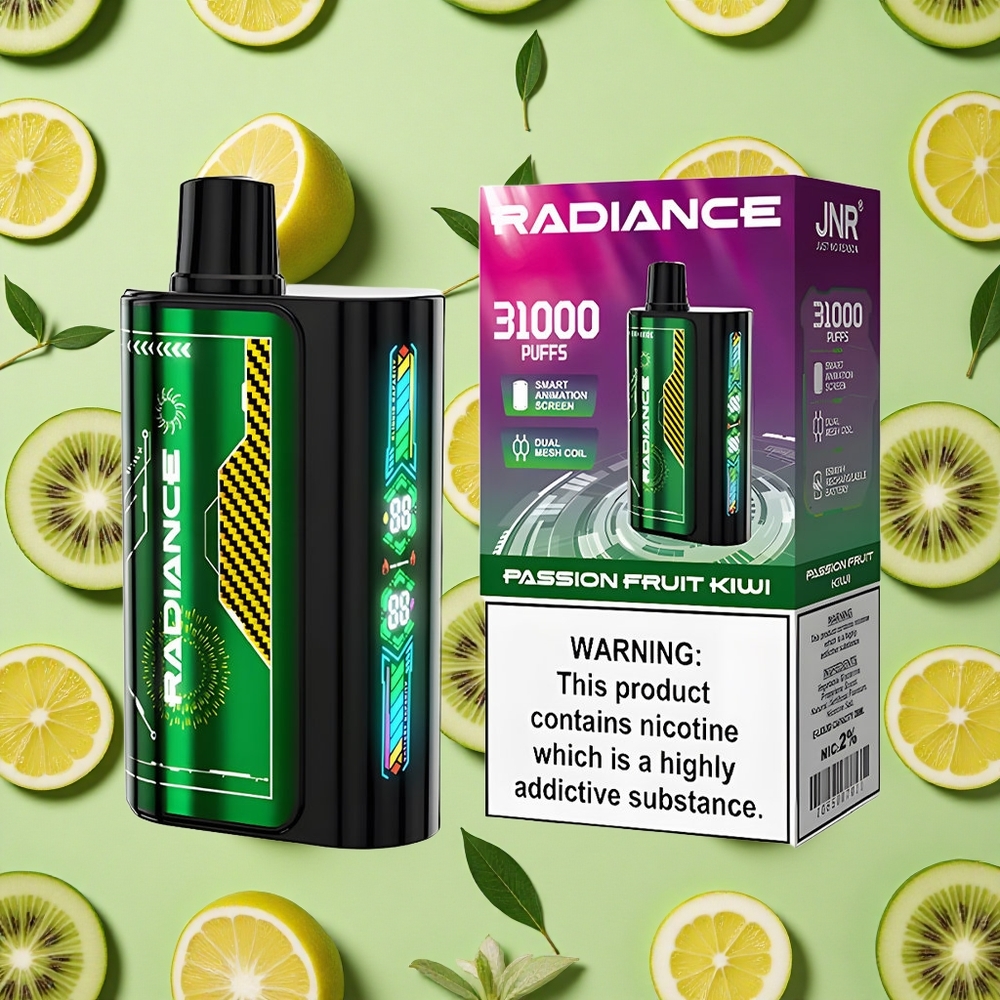 JNR Radiance 31000 Puffs 28ml E-líquido Maracujá Kiwi