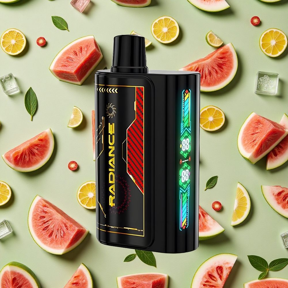 JNR Radiance 31000 Puffs 28ml E-líquido Melancia Gelada Vape descartável