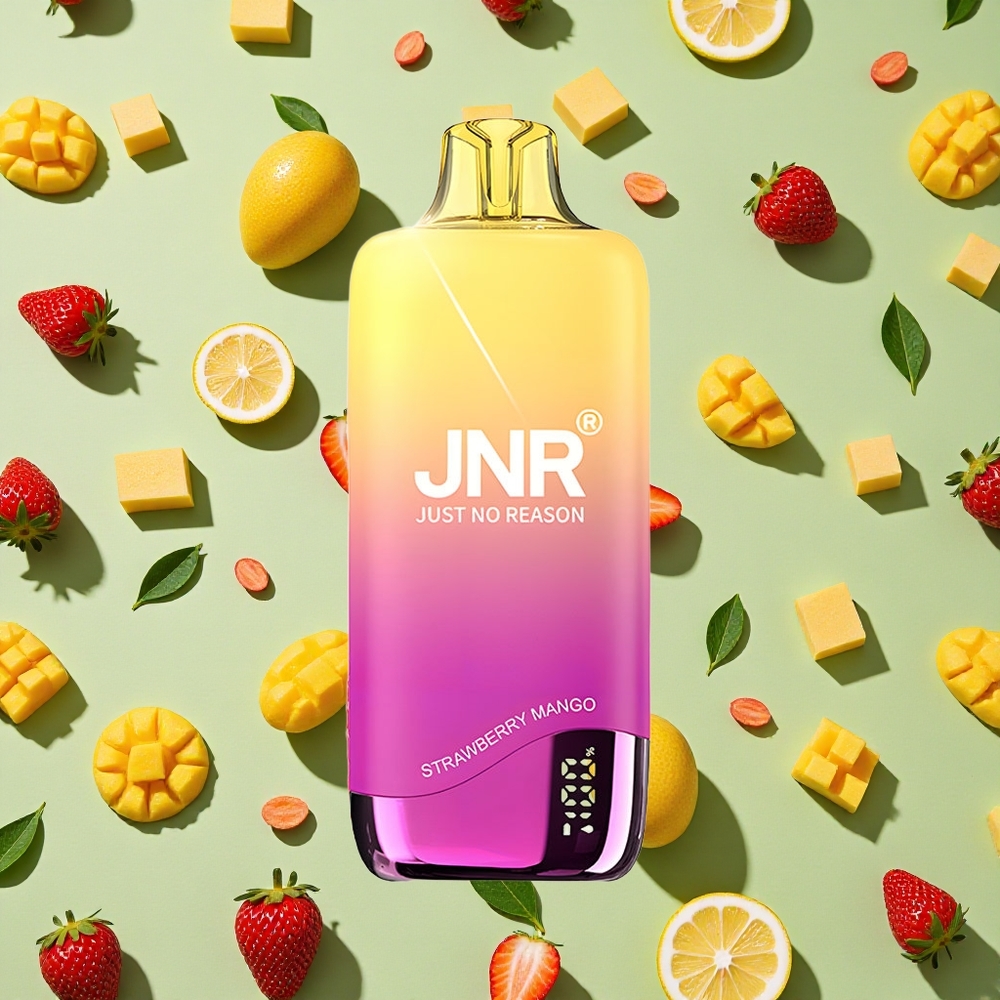 JNR Rainbow 10500 Puffs 18ml E-líquido Morango Manga