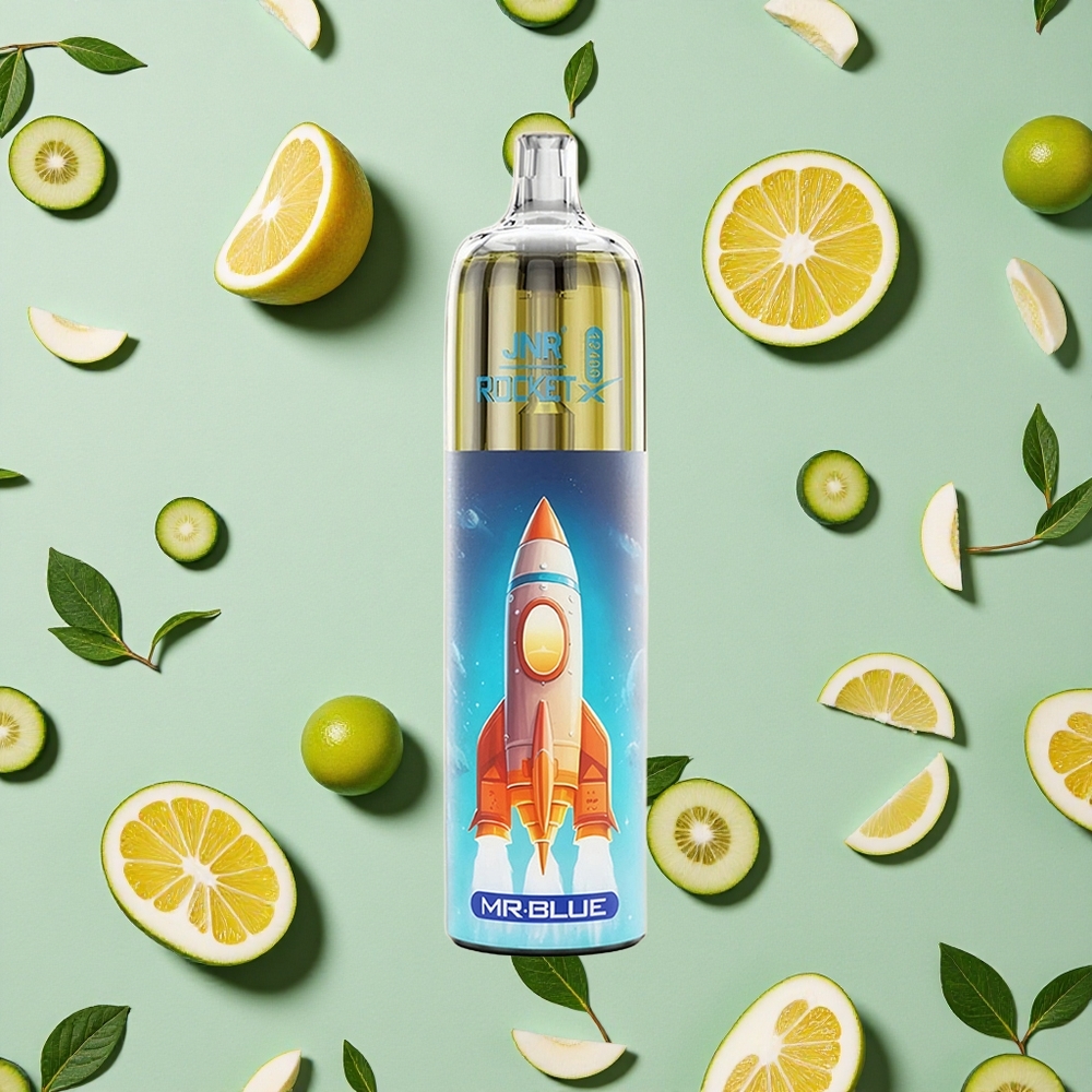 JNR Rocket-X 12400 Puffs 25ml E-líquido Azul Senhor Vape descartável
