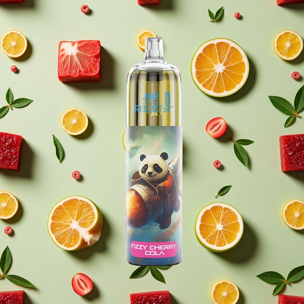 JNR Rocket-X 12400 Puffs 25ml E-líquido Cereja-Cola Fizzy