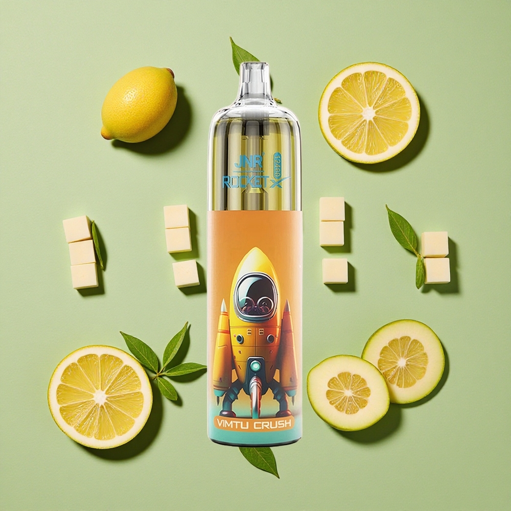 JNR Rocket-X 12400 Puffs Vimtu Crush 25ml E-líquido 025 Nicotina