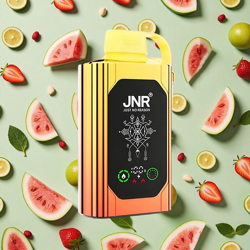 JNR Shisha Hookah Box 20500 Puffs Melancia Morango Chiclete
