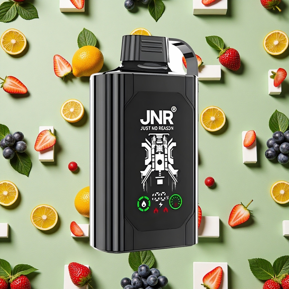 JNR Shisha Hookah Box 20500 Puffs Morango Uva