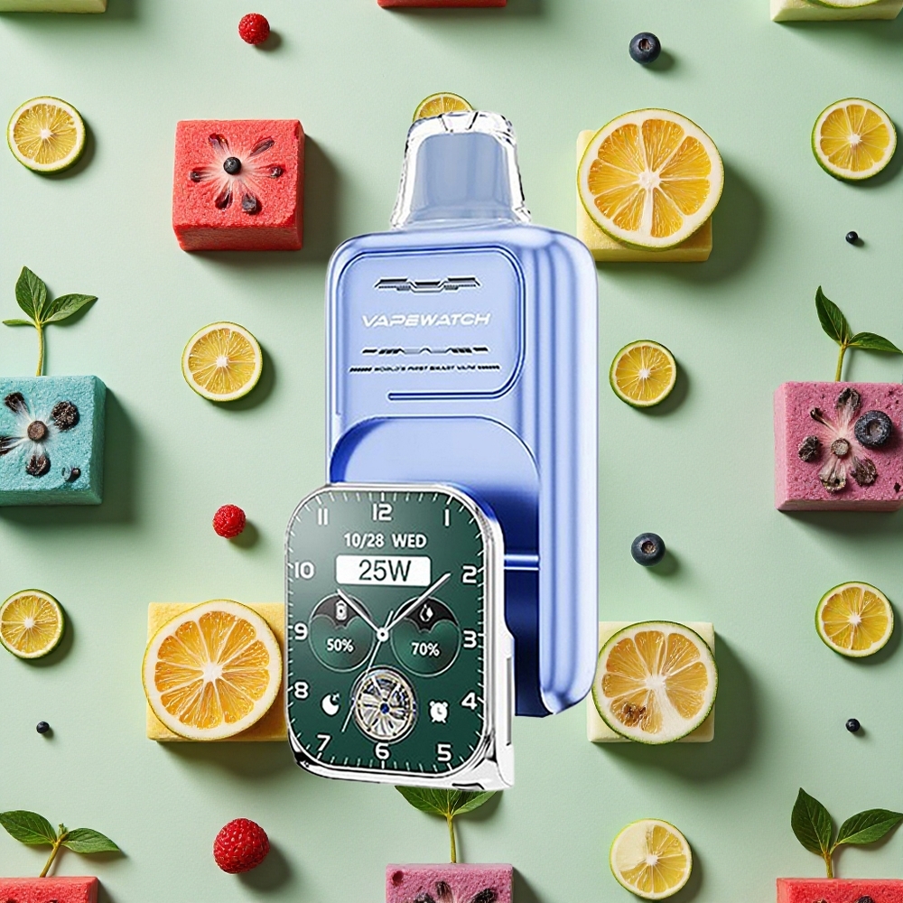 JNR VapeWatch 30000 Tragos 19ml E-líquido Blue Razz Ice