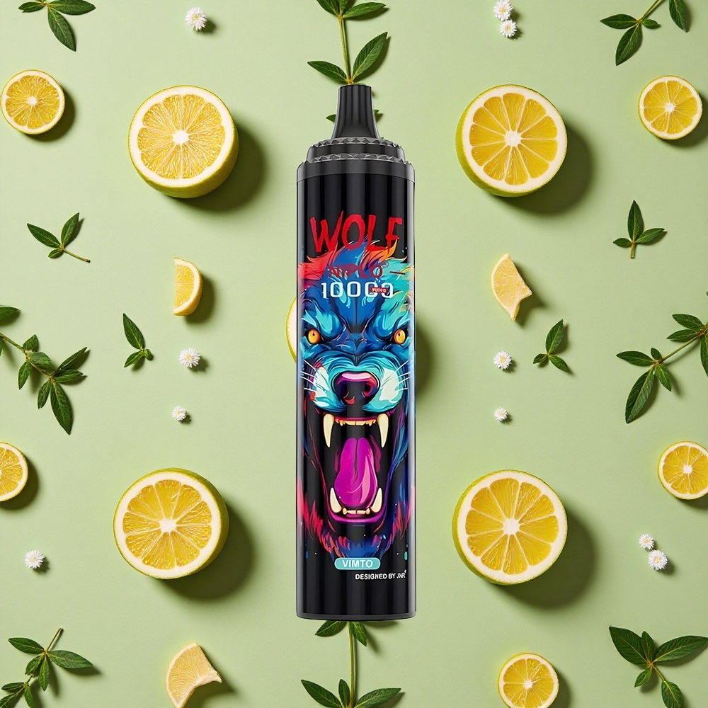 JNR Wolf Niplo 10000 Puffs 20ml E-líquido Vimto