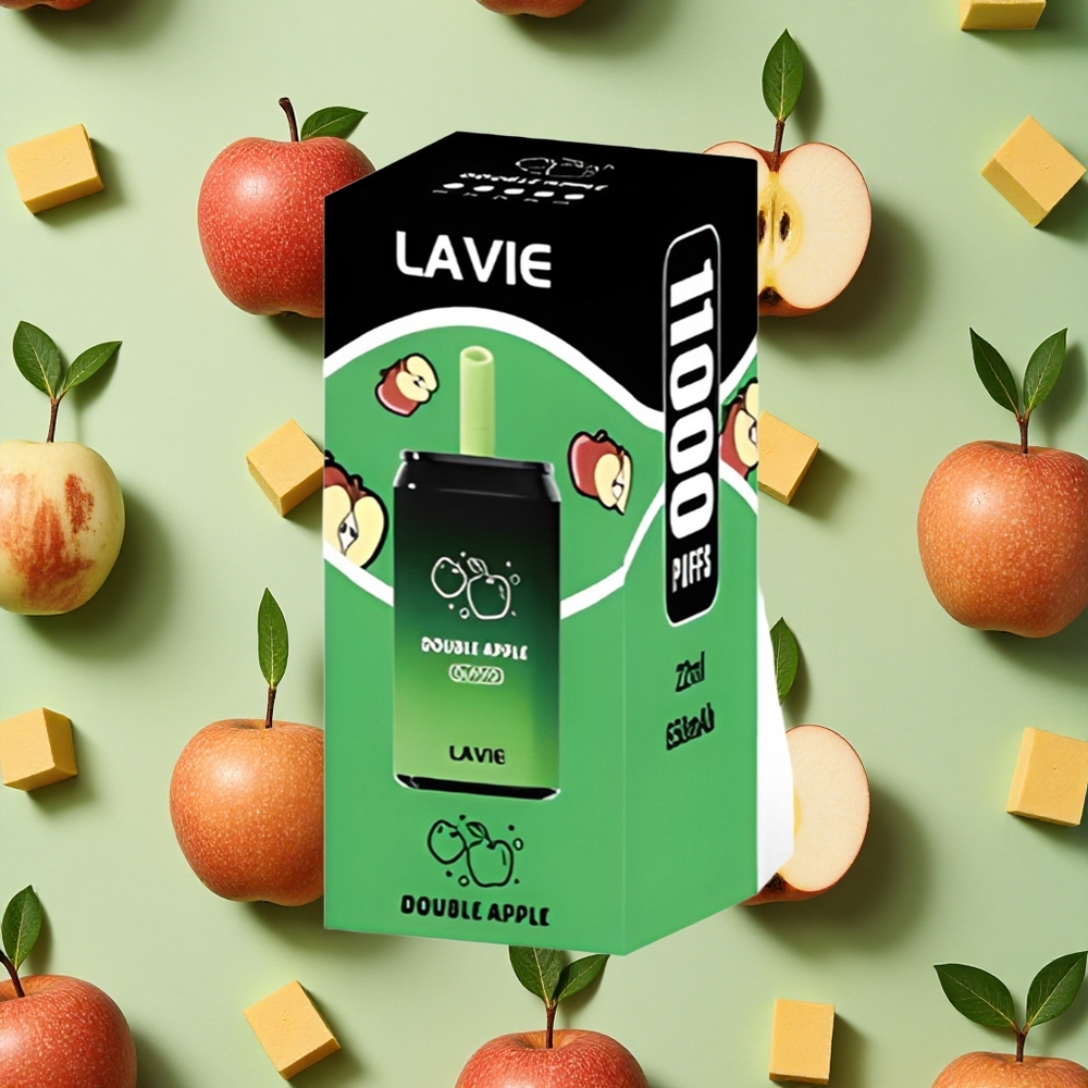 LAVIE Aurora 11000 Puffs Maçã Dupla