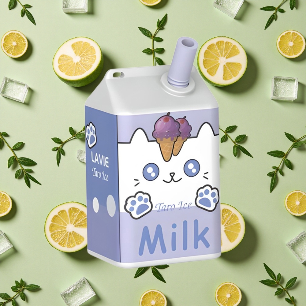 LAVIE Milk 7000 Puffs 16ml E-líquido Taro Gelo