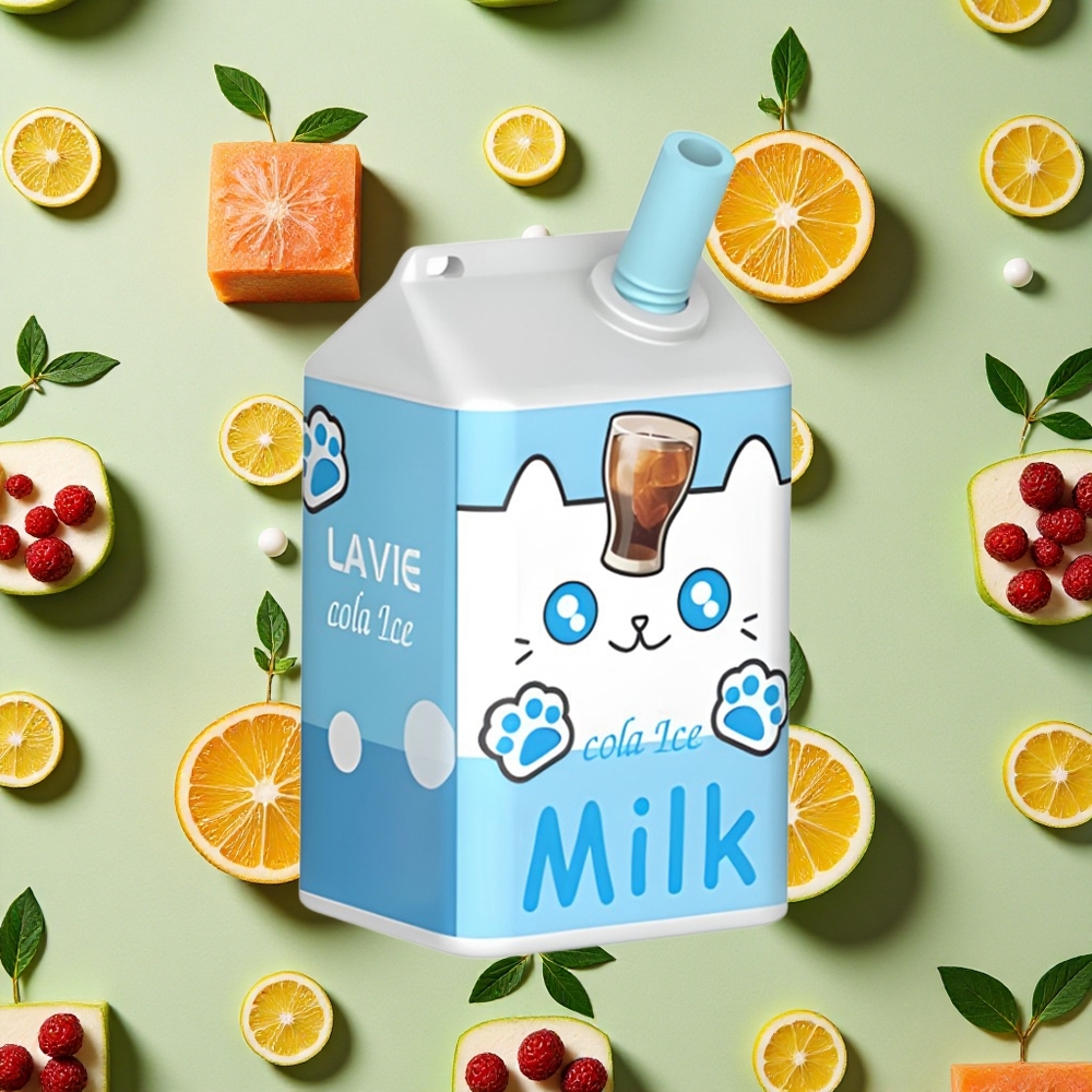 LAVIE Milk 7000 Puffs Cola Gelo 16ml E-líquido 600mAh