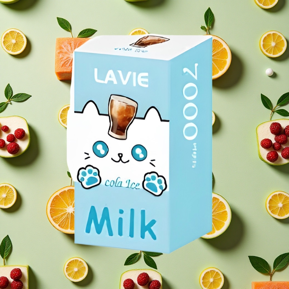 LAVIE Milk 7000 Puffs Cola Gelo 16ml E-líquido 600mAh