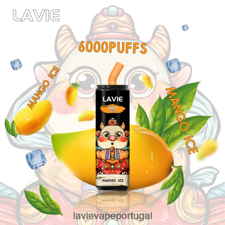 LAVIE Nicotine - LAVIE Coke BAR 6000 baforadas gelo de manga TB68V6270