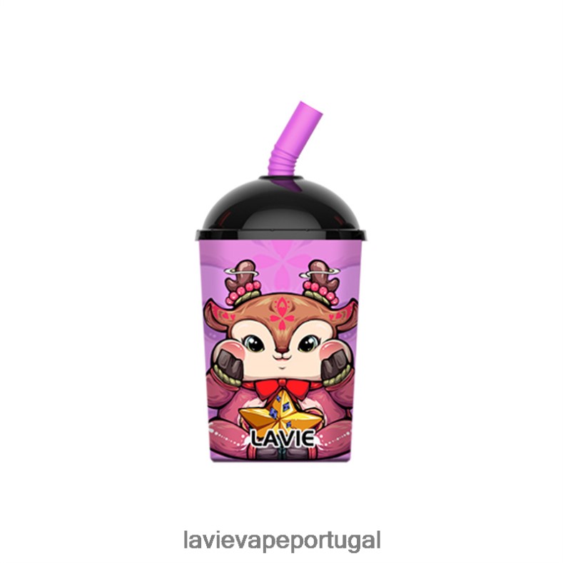 LAVIE Nicotine - LAVIE Max Cup 8000 baforadas gelo de uva TB68V6260