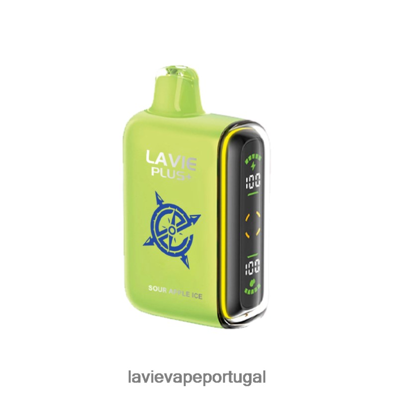 LAVIE Nicotine - LAVIE PLUS 15000 baforadas gelo de maçã azeda TB68V6100